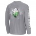 New York Jets Tommy Bahama Gray Oasis Endzone Lux Long Sleeve T-Shirt