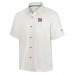 New York Giants Tommy Bahama White Coconut Matchup Camp Button-Up Shirt