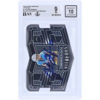 Justin Herbert Los Angeles Chargers Autographed 2022 Panini Obsidian Vitreous #VTS-JHE #78/99 Beckett Fanatics Witnessed Authenticated 9/10 Card
