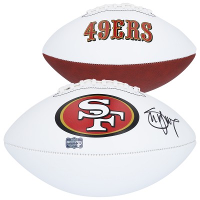 Steve Young San Francisco 49ers Autographed Fanatics Authentic Franklin White Panel Football