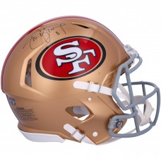Steve Young San Francisco 49ers Autographed Fanatics Authentic Speed Authentic Helmet