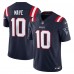 Игровая джерси Drake Maye New England Patriots Nike Vapor F.U.S.E. Limited - Navy