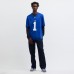 Джерси New York Giants Malik Nabers Nike Royal Vapor F.U.S.E. Limited