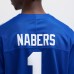 Джерси New York Giants Malik Nabers Nike Royal Vapor F.U.S.E. Limited