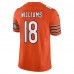 Джерси Chicago Bears Caleb Williams Nike Orange Vapor F.U.S.E. Limited