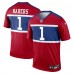 New York Giants Malik Nabers Nike Red Legend Player Performance Top