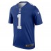 New York Giants Malik Nabers Nike Royal Legend Player Performance Top