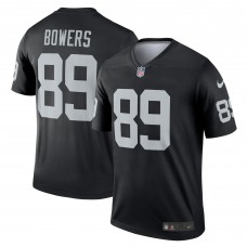 Las Vegas Raiders Brock Bowers Nike Black Legend Player Performance Top