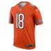 Chicago Bears Caleb Williams Nike Orange Legend Player Performance Top