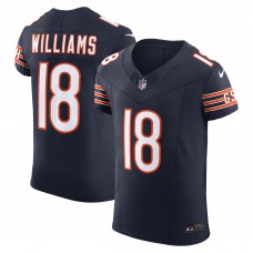 Игровая джерси Chicago Bears Caleb Williams Nike Navy Vapor F.U.S.E. Elite