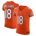 Игровая джерси Chicago Bears Caleb Williams Nike Orange Alternate Vapor F.U.S.E. Elite