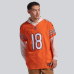 Джерси Chicago Bears Caleb Williams Nike Orange Alternate Vapor F.U.S.E. Elite