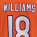 Джерси Chicago Bears Caleb Williams Nike Orange Alternate Vapor F.U.S.E. Elite