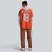 Джерси Chicago Bears Caleb Williams Nike Orange Alternate Vapor F.U.S.E. Elite