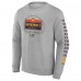 Кофта Fanatics Super Bowl LIX Marble Wordmark Fleece Crew - Heather Gray