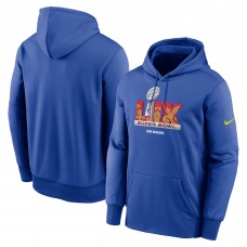 Толстовка Super Bowl LIX Nike Performance - Royal