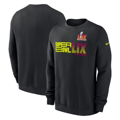 Свитшот Super Bowl LIX Nike Club Fleece - Black