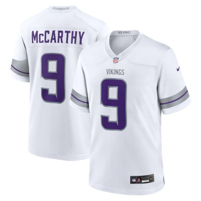 Игровая джерси J.J. McCarthy Minnesota Vikings Nike Alternate Game Player - White