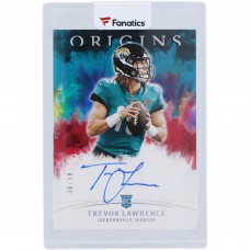 Trevor Lawrence Jacksonville Jaguars Autographed 2021 Panini Origins #RA-TL #36/99 Rookie Card