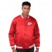 Куртка на кнопках Kansas City Chiefs Starter Team Logo Satin Varsity - Red