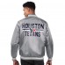 Куртка на кнопках Houston Texans Starter Team Logo Satin Varsity - Gray