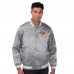 Куртка на кнопках Cincinnati Bengals Starter Team Logo Satin Varsity - Gray