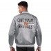 Куртка на кнопках Cincinnati Bengals Starter Team Logo Satin Varsity - Gray