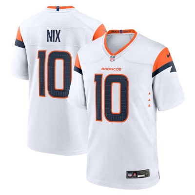 Игровая джерси Bo Nix Denver Broncos Nike Game -  White