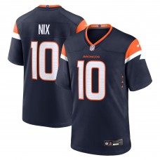 Игровая джерси Bo Nix Denver Broncos Nike Alternate Game -  Navy