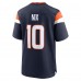 Игровая джерси Bo Nix Denver Broncos Nike Alternate Game -  Navy