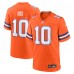 Джерси Denver Broncos Bo Nix Nike Orange Mile High Collection 1977 Throwback Player Game