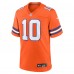 Джерси Denver Broncos Bo Nix Nike Orange Mile High Collection 1977 Throwback Player Game