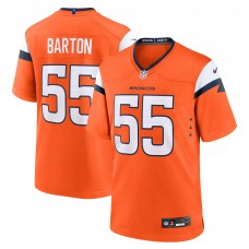 Игровая джерси Cody Barton Denver Broncos Nike Game -  Orange