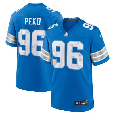 Игровая джерси Kyle Peko Detroit Lions Nike Game -  Blue