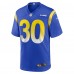 Игровая джерси Boston Scott Los Angeles Rams Nike Game -  Royal