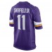 Trent Sherfield Sr. Minnesota Vikings Nike Game Jersey -  Purple