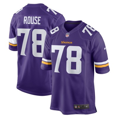 Игровая джерси Walter Rouse Minnesota Vikings Nike Game -  Purple