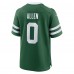 Игровая джерси Braelon Allen New York Jets Nike Game - Legacy Green