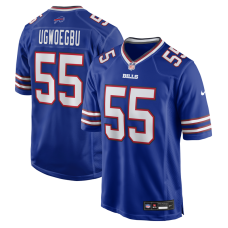 Джерси Buffalo Bills David Ugwoegbu Nike Royal Game Джерси Buffalo Bills David Ugwoegbu Nike Royal Game
