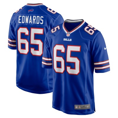 Игровая джерси Mike Edwards Buffalo Bills Nike Game -  Royal