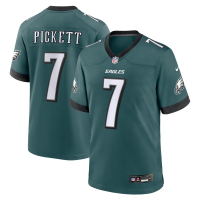 Игровая джерси Kenny Pickett Philadelphia Eagles Nike Game - Midnight Green