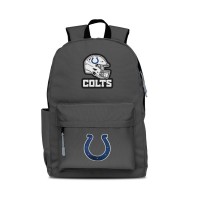 Indianapolis Colts MOJO Gray Two Logo Campus Backpack