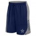 Шорты Dallas Cowboys Fanatics Navy/Gray No Defense