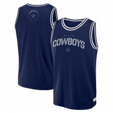 Dallas Cowboys Fanatics Navy Elements Future Ground Jersey Tank Top