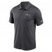 New England Patriots Nike Anthracite Franchise Performance Polo