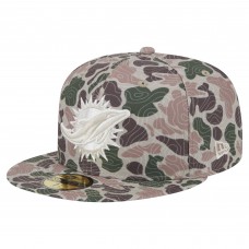 Бейсболка Miami Dolphins New Era Geo Camo 59FIFTY Fitted