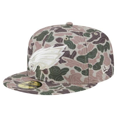 Бейсболка Philadelphia Eagles New Era Geo Camo 59FIFTY