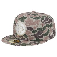 Бейсболка Pittsburgh Steelers New Era Geo Camo 59FIFTY
