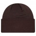 Cleveland Browns New Era Brown Checkered Cuffed Knit Hat