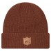 Jacksonville Jaguars New Era Brown Tiramasu Waffle Cuffed Knit Hat